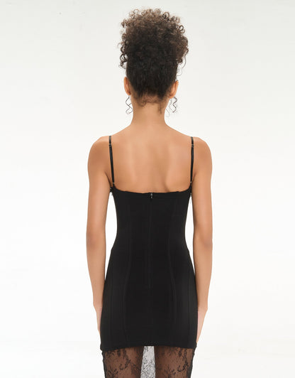 Black Rose Bustiet Dress