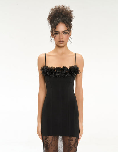 Black Rose Bustiet Dress