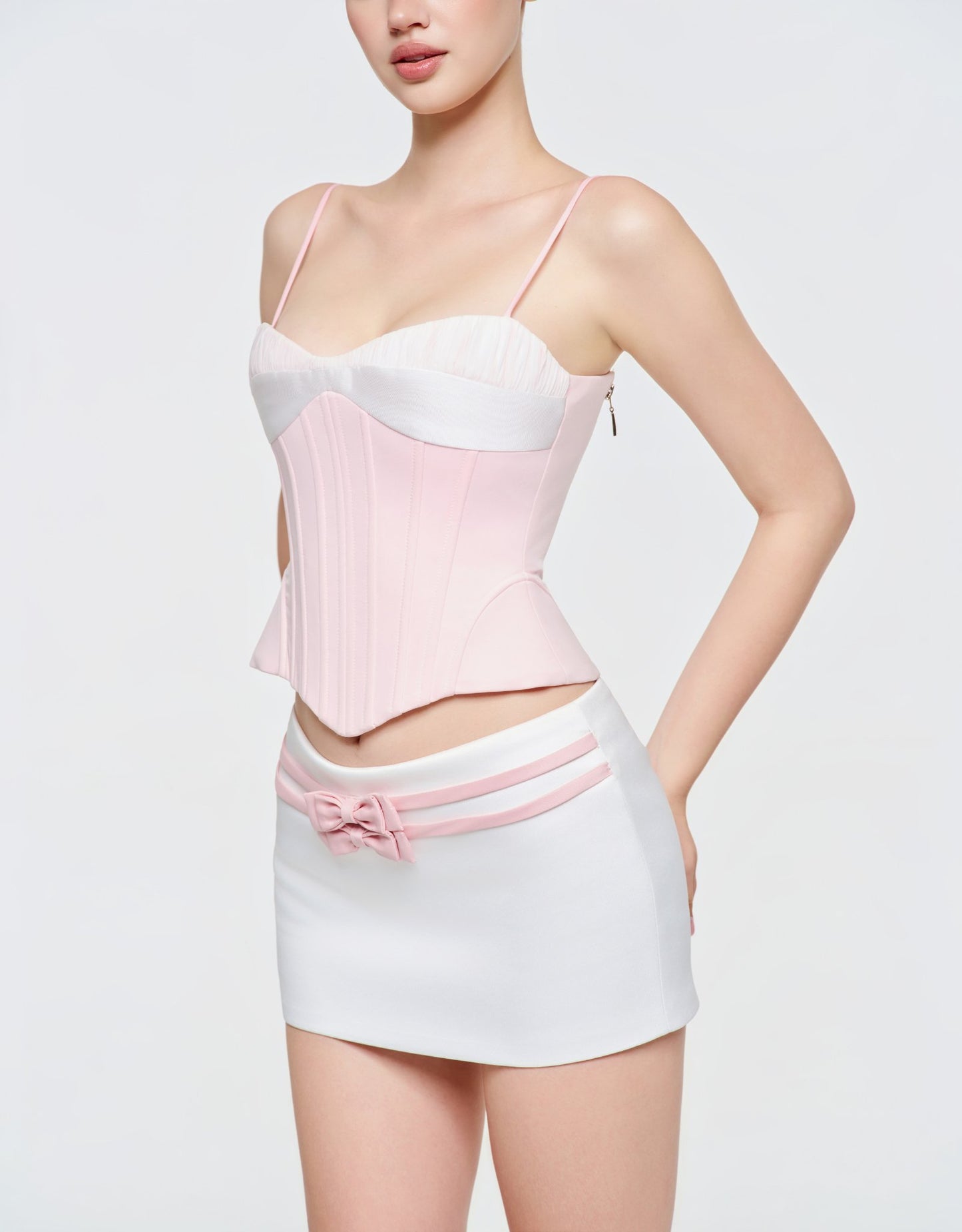 Blush Allure Corset - Blush Allure Skirt