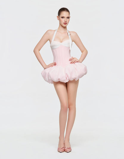 Pink Ballet Bubble Corset Dress